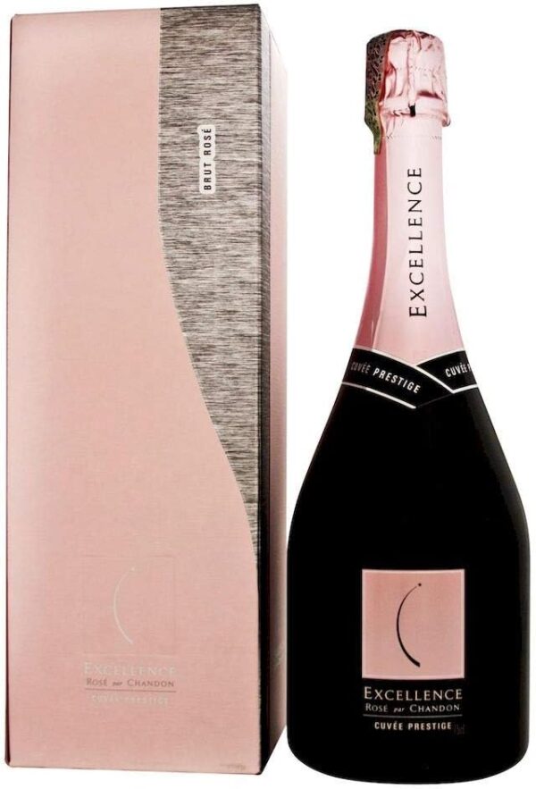 Espumante Chandon EXCELLENCE ROSE CUVEE PRESTIGE 750 ML COM ESTOJO - Imagem 4