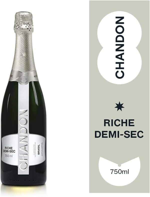 Chandon Espumante Riche Demi-Sec 750Ml - Imagem 2