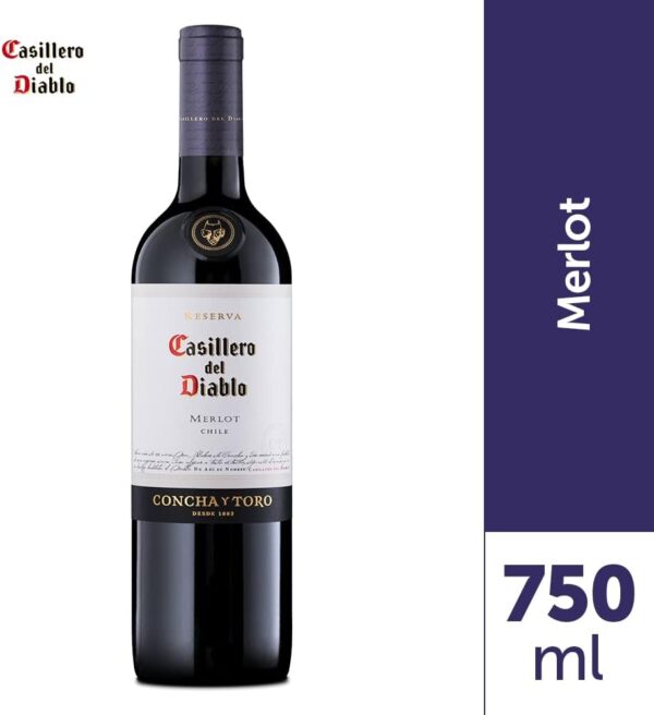 Concha y Toro Casillero Del Diablo Merlot 750ml - Imagem 2