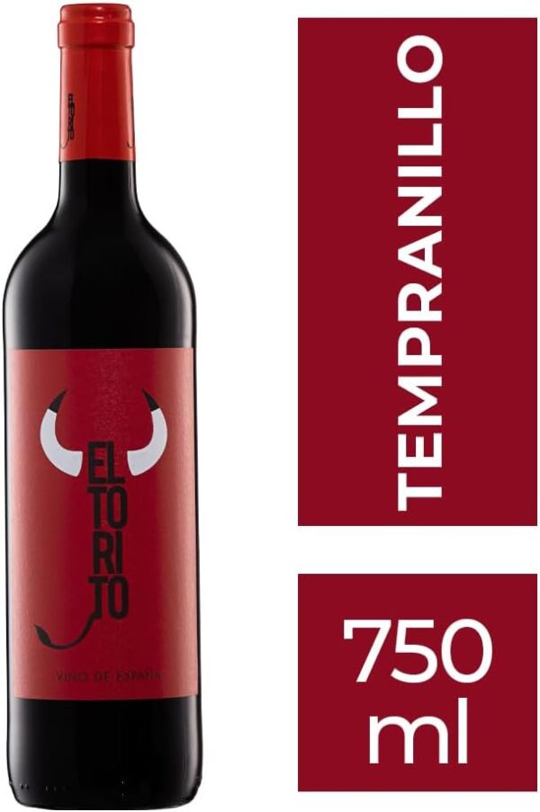 El Torito Vinho Espanhol Tempranillo 750Ml - Imagem 3