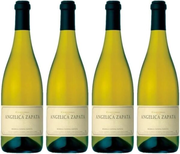 Angelica Zapata Chardonnay Alta, Vinho Branco Argentino, 750ml, Caixa com 4 Garrafas - Imagem 4