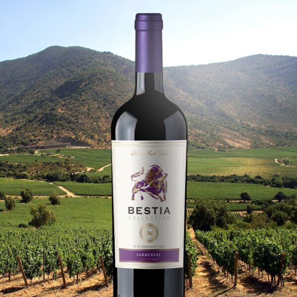 Bestia Vinho Tinto Chileno Collection Carmenére 750Ml - Imagem 3