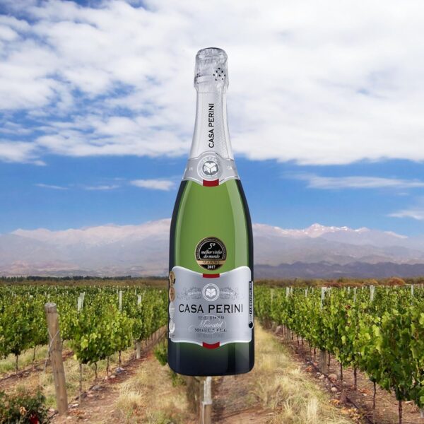 Casa Perini Espumante Moskatel 750 Ml - Imagem 3