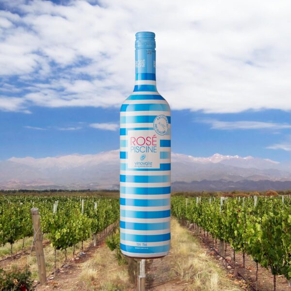 HAO BOSCH Vinho Rose Piscine Stripes Listras 750Ml - Imagem 2