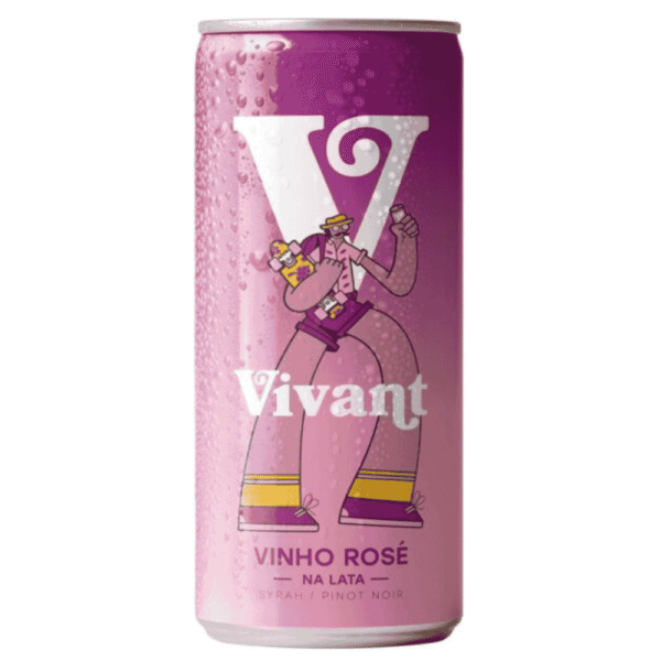 Vivant Wines Vinho Rosé Em Lata 269Ml