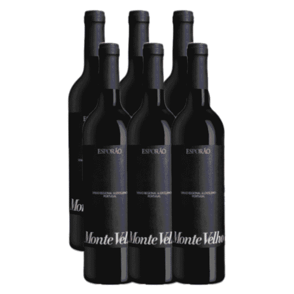 Vinho Portugues Esporao Monte Velho Alentejo 750ml Kit 6 Und